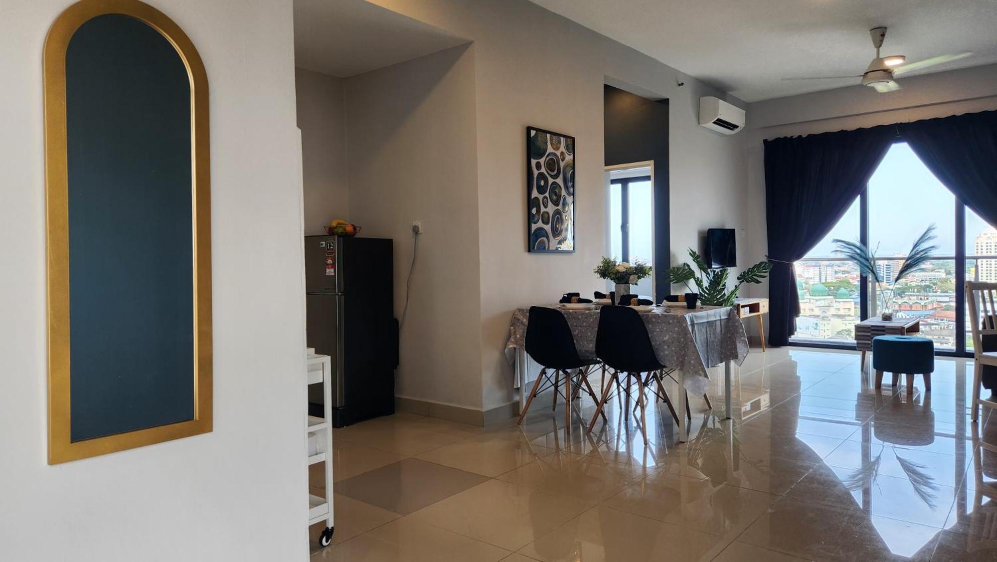 Prestige Sky Riverfront 코타바하루 외부 사진